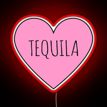Charger l'image dans la galerie, I Love Tequila RGB neon sign red