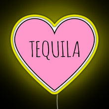 Charger l'image dans la galerie, I Love Tequila RGB neon sign yellow