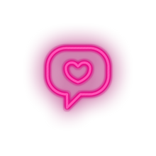 Charger l'image dans la galerie, pink i_love_you led bubble heart I love you love relationship romance valentine day neon factory