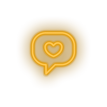Charger l'image dans la galerie, warm_white i_love_you led bubble heart I love you love relationship romance valentine day neon factory