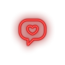 Charger l'image dans la galerie, red i_love_you led bubble heart I love you love relationship romance valentine day neon factory