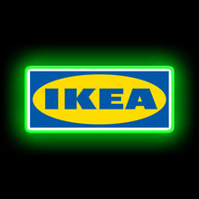 Charger l'image dans la galerie, IKEA logo neon sign