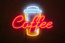 Charger l'image dans la galerie, Coffee cup neon sign