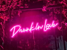 Charger l'image dans la galerie, Drunk in love neon sign for sale - custom