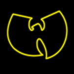 Charger l'image dans la galerie, A neon sign of the Wu Tang logo.