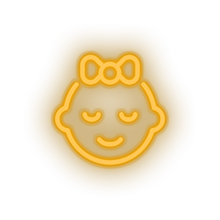 Charger l'image dans la galerie, infant family children bow child girl kid baby Neon led factory