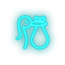 Charger l'image dans la galerie, ice_blue infant family stork children child kid baby deilver led neon factory