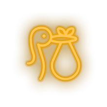 Charger l'image dans la galerie, warm_white infant family stork children child kid baby deilver led neon factory