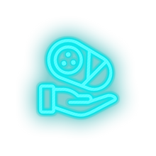 Charger l'image dans la galerie, ice_blue infant hold family children newborn hand child kid baby led neon factory