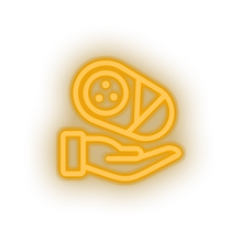 Charger l'image dans la galerie, warm_white infant hold family children newborn hand child kid baby led neon factory