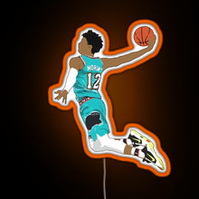 Charger l'image dans la galerie, Ja Morant Dunk RGB neon sign orange
