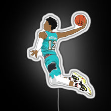 Charger l'image dans la galerie, Ja Morant Dunk RGB neon sign white