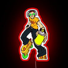 Charger l'image dans la galerie, Jet Set Radio Beat RGB neon sign red