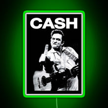 Charger l'image dans la galerie, Johnny Middle Finger RGB neon sign green