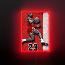 Charger l'image dans la galerie, Michael Jordan 23 dunking neon sign