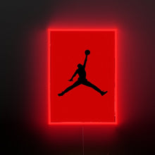 Charger l'image dans la galerie, Jumpman logo canvas frame LED