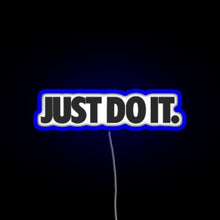 Charger l'image dans la galerie, just do it RGB neon sign blue