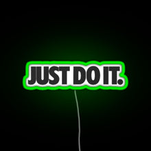 Charger l'image dans la galerie, just do it RGB neon sign green