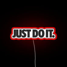 Charger l'image dans la galerie, just do it RGB neon sign red