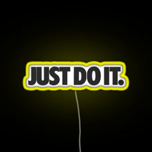 Charger l'image dans la galerie, just do it RGB neon sign yellow