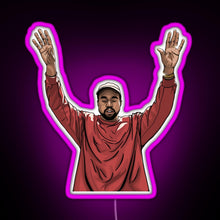 Charger l'image dans la galerie, Kanye West RGB neon sign  pink