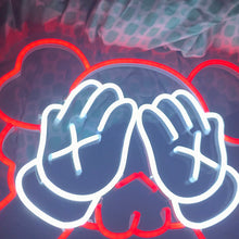 Charger l'image dans la galerie, Kaws art neon sign