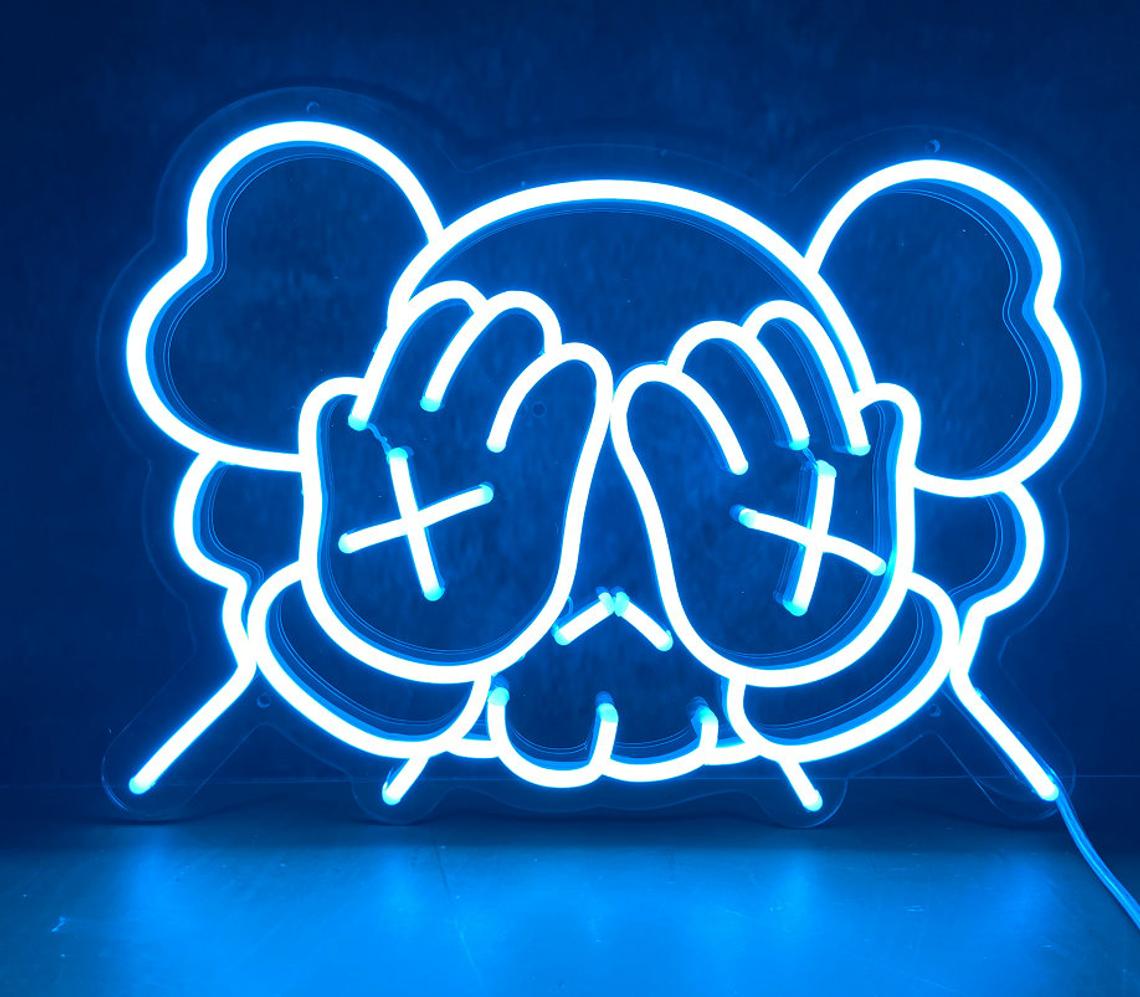 Néon LED KAWS : Ajoutez une touche créative à votre espace