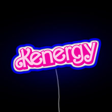 Charger l'image dans la galerie, Kenergy RGB neon sign blue