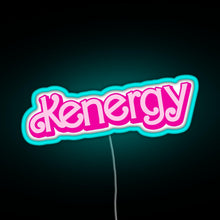Charger l'image dans la galerie, Kenergy RGB neon sign lightblue