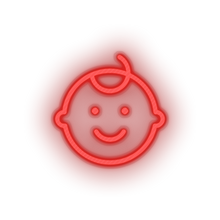 Charger l'image dans la galerie, red kid infant boy family child baby children led neon factory