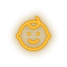 Charger l'image dans la galerie, warm_white kid infant boy family child baby children led neon factory