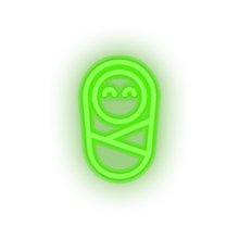 Charger l'image dans la galerie, kid infant newborn baby child children family Neon led factory