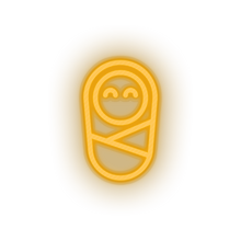Charger l'image dans la galerie, warm_white kid infant newborn baby child children family led neon factory