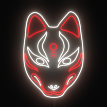 Charger l'image dans la galerie, Kitsune Mask neon sign