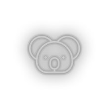 Charger l'image dans la galerie, white koala led animal austalia cartoon fauna herbivore koala zoo neon factory