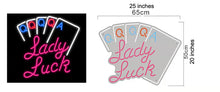 Charger l'image dans la galerie, Lady luck led neon sign