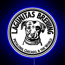 Charger l'image dans la galerie, Lagunitas Craft Beer RGB neon sign blue
