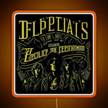 Charger l'image dans la galerie, led zepelin RGB neon sign orange