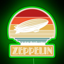 Charger l'image dans la galerie, Led Zepelin RGB neon sign green
