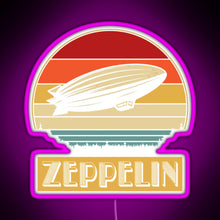 Charger l'image dans la galerie, Led Zepelin RGB neon sign  pink