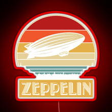 Charger l'image dans la galerie, Led Zepelin RGB neon sign red