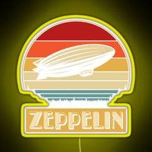 Charger l'image dans la galerie, Led Zepelin RGB neon sign yellow