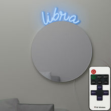Charger l'image dans la galerie, Libra astrology mirror neon sign