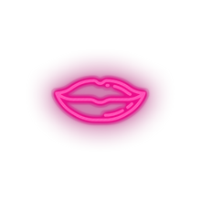 Charger l'image dans la galerie, pink lips led kiss lips love mouth relationship romance valentine day neon factory