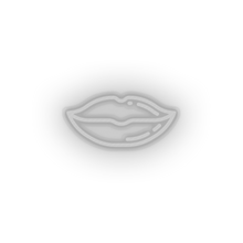 Charger l'image dans la galerie, white lips led kiss lips love mouth relationship romance valentine day neon factory