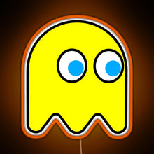 Charger l'image dans la galerie, Little Ghost vintage Video games Retro gaming RGB neon sign orange