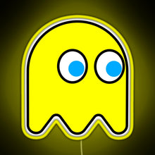 Charger l'image dans la galerie, Little Ghost vintage Video games Retro gaming RGB neon sign yellow