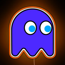 Charger l'image dans la galerie, Little Ghost vintage Video games Retro gaming RGB neon sign orange