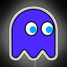 Charger l'image dans la galerie, Little Ghost vintage Video games Retro gaming RGB neon sign white