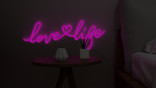 Charger l'image dans la galerie, love life neon sign